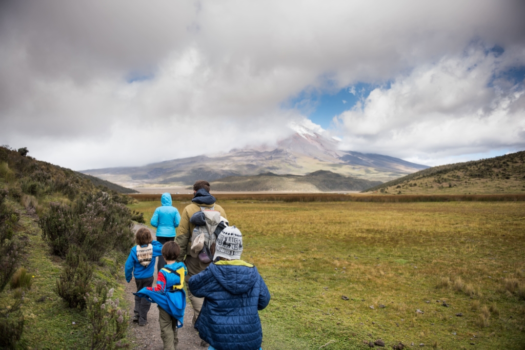 Cuenca Ecuador con familia
