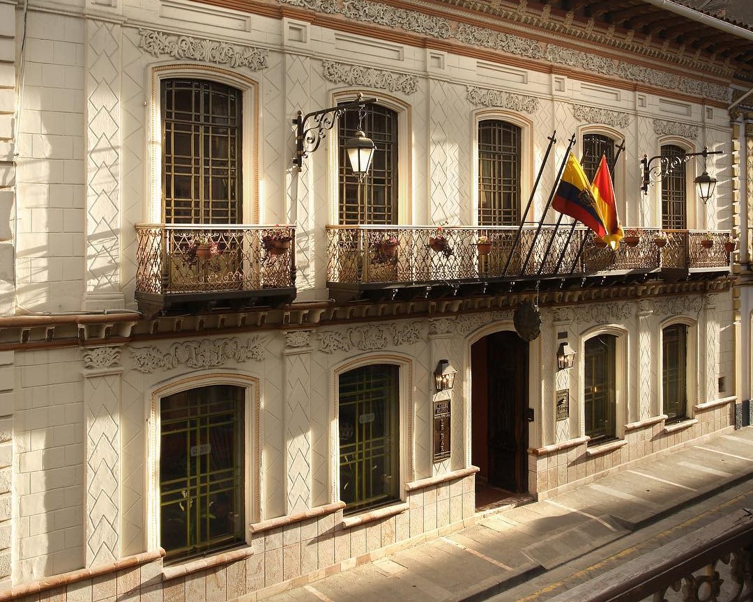 picture of hotel boutique mansión alcázar, one of the best hotels in ecuador, cuenca
